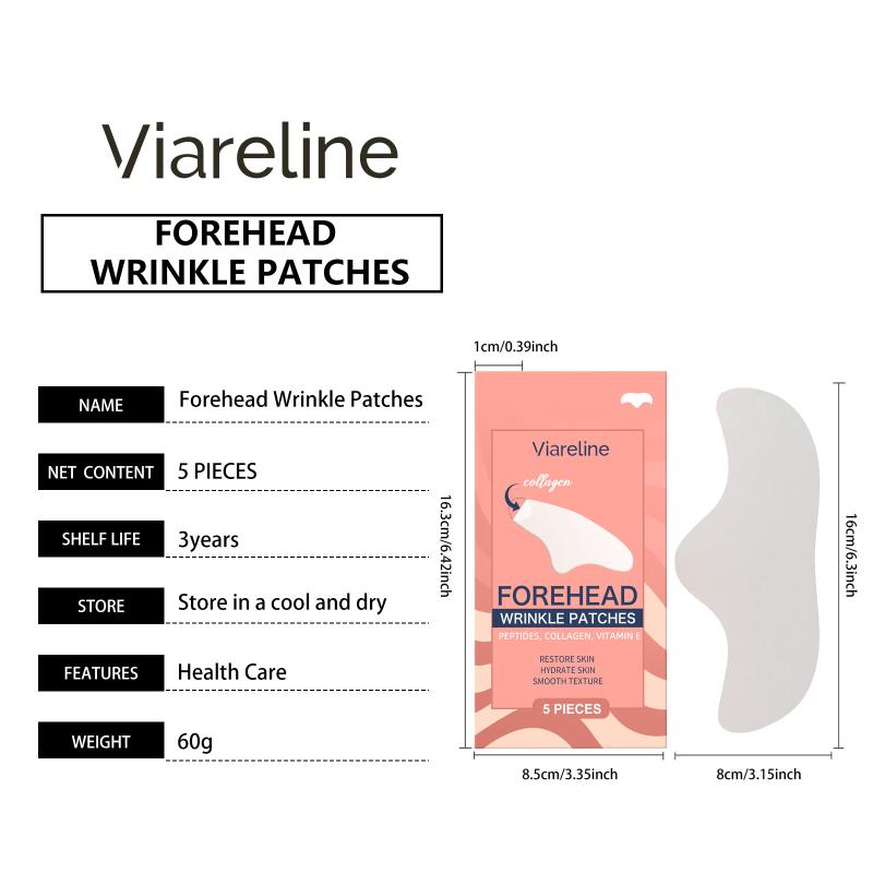 Forehead Wrinkle Patch Anti Aging Gel Pad Smoothing Fine Lines Hydrating Skincare Sticker for Overnight Beauty Care