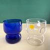 High Borosilicate Glass Cup Espresso Cups Household Use Transparent Milk Breakfast Cup Drinkware Drinking Glasses for Water Beer