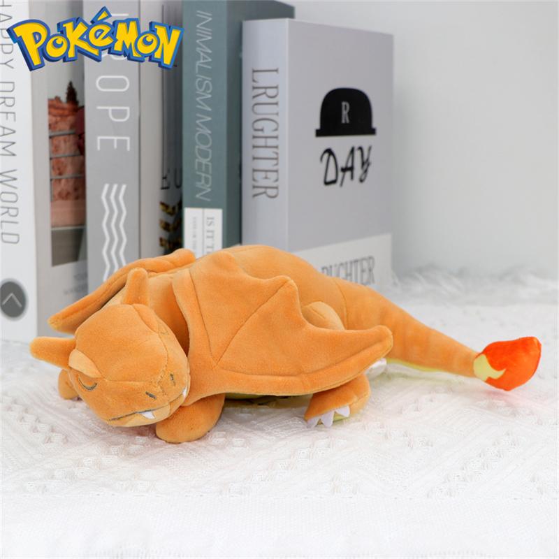 Sleeping Sprigatito Charizard Sylveon Fuecoco Plush Toys Kawaii Pamo Eevee Gengar Cubone Furret Peluche Dolls Gifts Kids