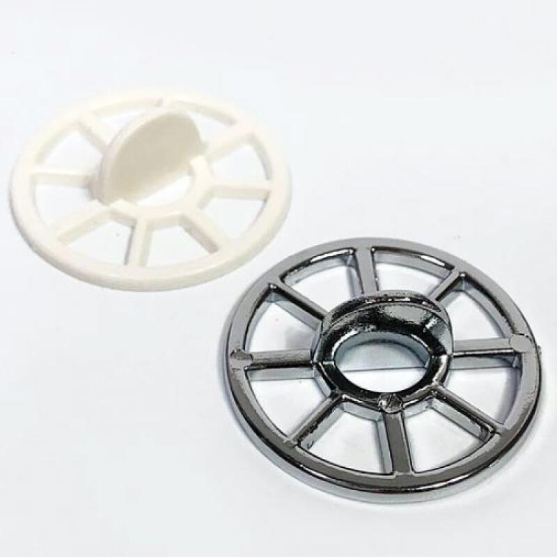 1 Minimal Bathtub Drain Screen (Choose 1 color) white