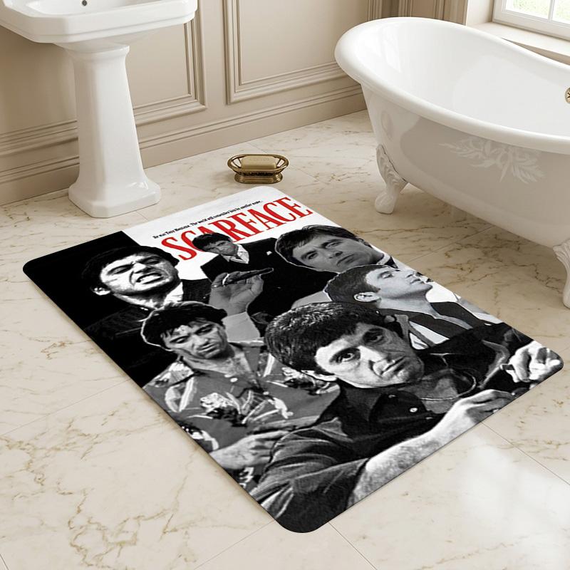 Scarface Legend Living Room Non-Slip Area Rug Soft Carpet for Bedroom Game Playroom Sofa Office Home Decor Doormat Christmas Gift C9211103