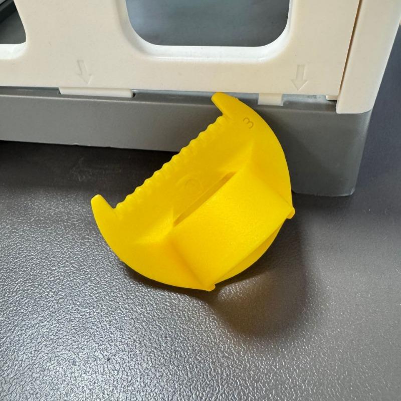 

1 шт. Шаблоны для шитья Линейка 3D-печать DIY шитье пэчворк 3mm жёлтый