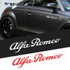 2 pz PVC Emblema Adesivo Carrozzeria Auto Specchietto Retrovisore Badge Decorazione Per Giulietta Giulia 159 Stelvio 156 147 Mito valvola