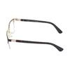 Prada Optical Glasses Letter Temples, Alloy, Square, Glasses, Same Style for Men and Women Gold 55 In Original Box and Bag