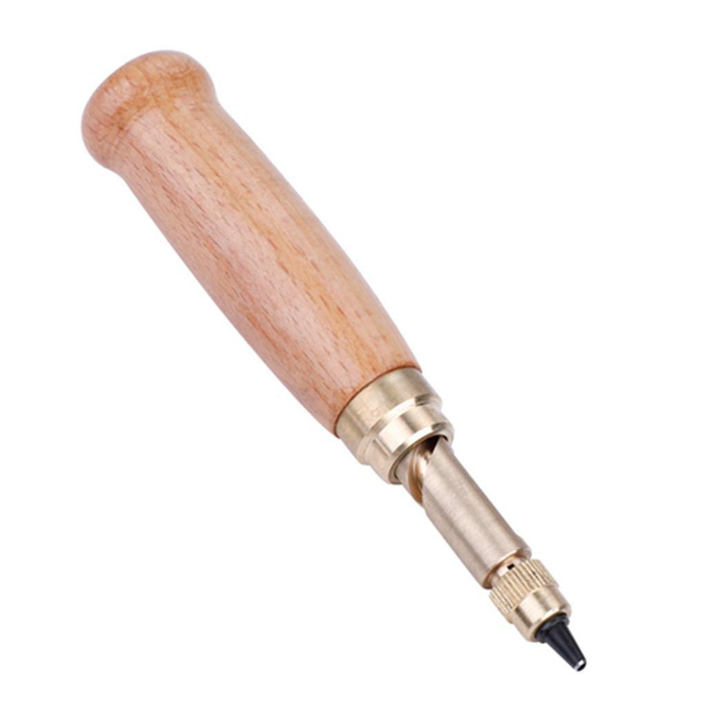 Leather Strap Watch Band Belt Eyelet Tool Hole Punch Revolving Hand Puncher