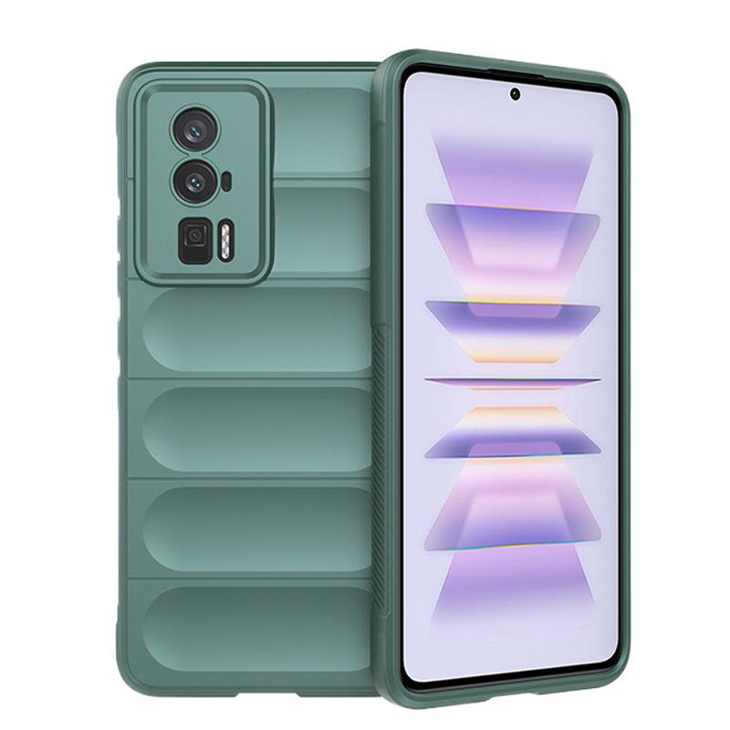 For Xiaomi Poco F5 Pro 5G Back Cover Case Soft Silicone Anti-fall Shockproof Phone Funda Coque Cases