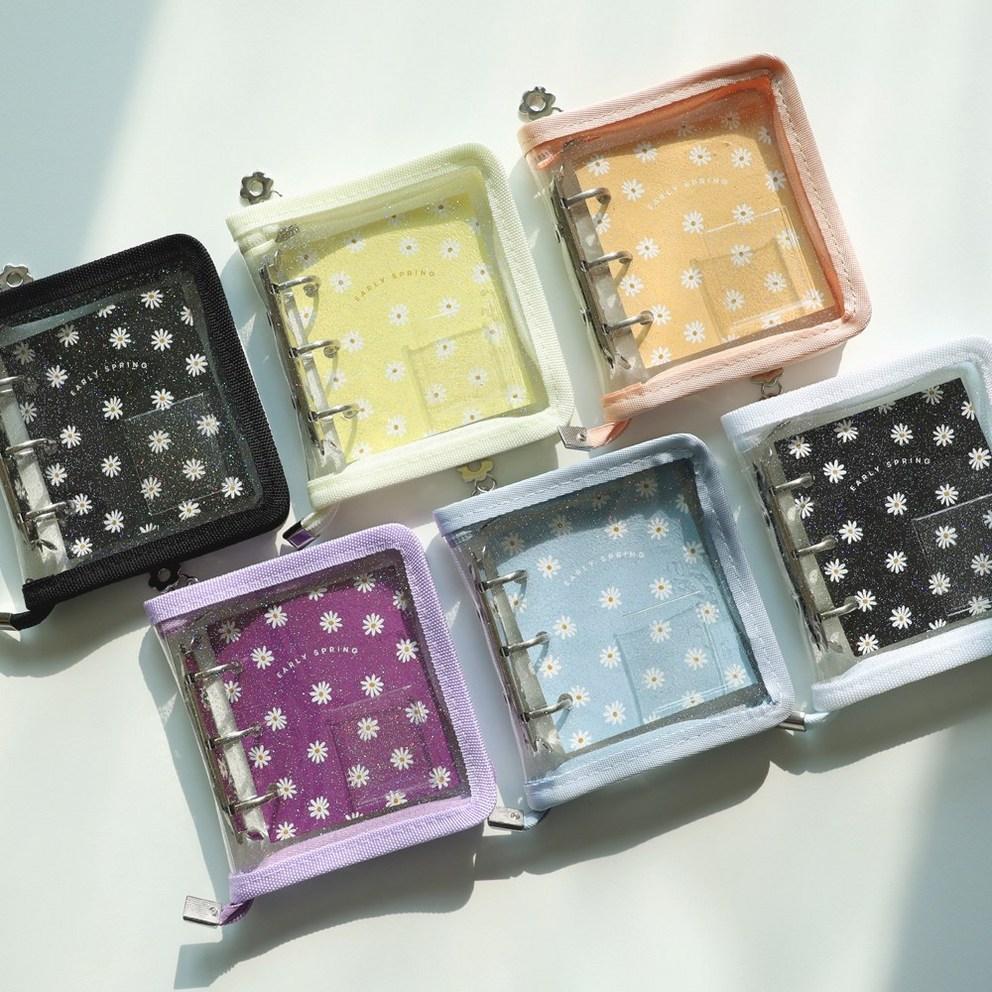 Bom Bom Mini 3-Ring Fotoordner mit Innenseite und Fotokarten-Sammelalbum