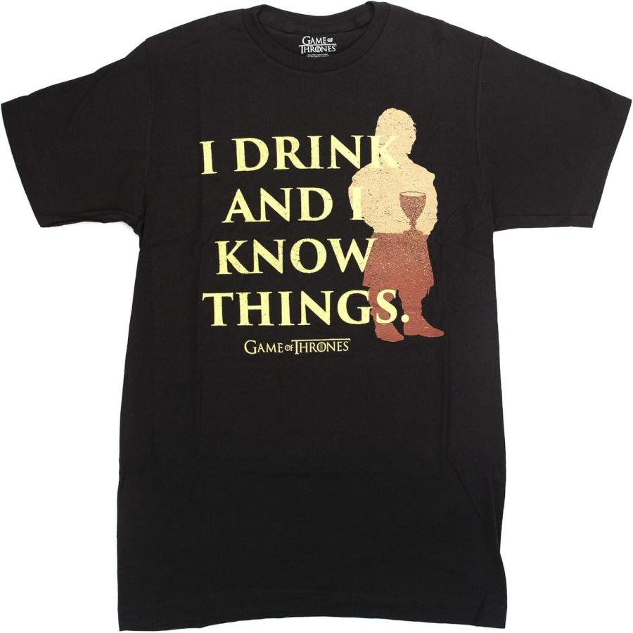 IML Игра Престолов Напиток Тирион Взрослая Футболка, S S
