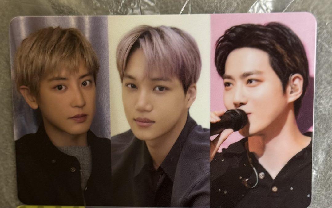 

[USED] SMTOWN 30th Anniversary EXO D Prize Group Trading Card Suho Kai Chanyeol