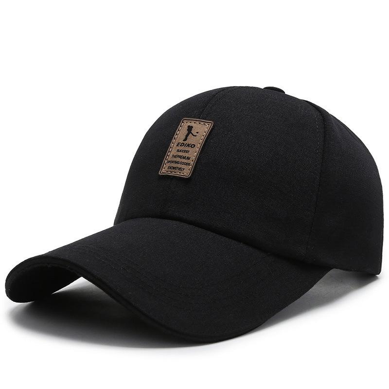 Hat Men's Spring and Summer New Versatile Sunscreen Sunshade Fishing Cap Extended Brim Fashion Baseball Cap Won the Bidding Cap Women
