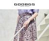 Pure Cotton Temperament Floral Half Skirt