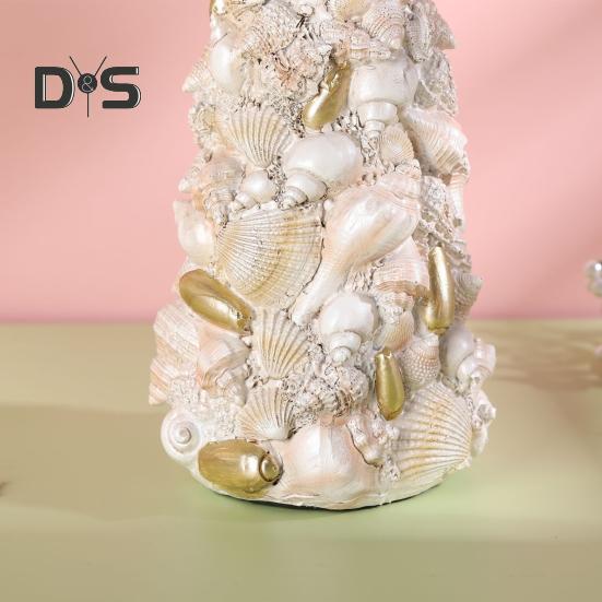 Muschel Design Seifenspender Wasserdichtes Harz Edelstahl Handdesinfektionsmittel Lotion Shampoo Pumpe Badezimmerzubehör