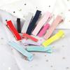 24Pcs 3/5/6 cm Colorful Hair Clips Basic DIY Hairpins Candy Color Cute Headwear for Girls Kid Simple Hair Accessories Barrette