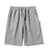 Pantaloncini Sportivi da Donna Grigio in Cotone a Vita Alta - Leggeri, Vestibilità Larga per Corsa e Uso Casual