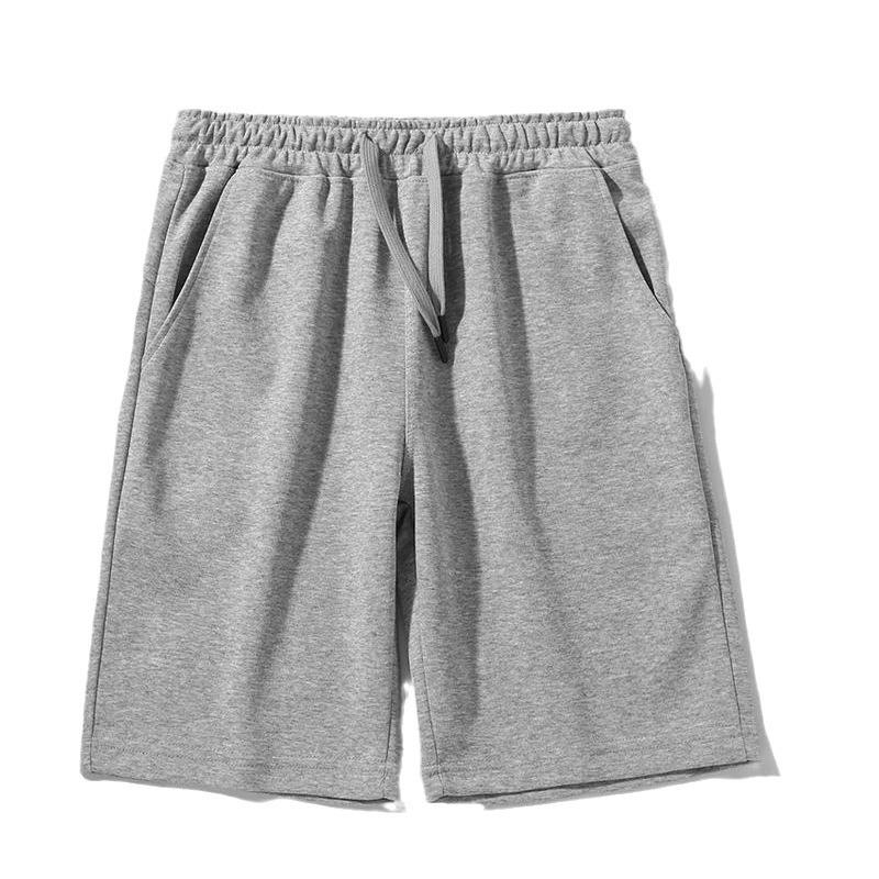 Pantaloncini Sportivi da Donna Grigio in Cotone a Vita Alta - Leggeri, Vestibilità Larga per Corsa e Uso Casual