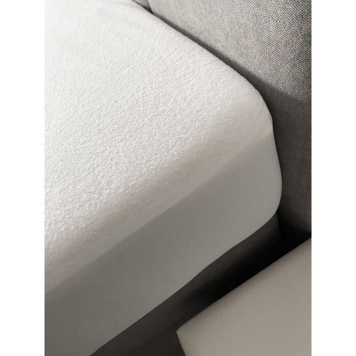 Protège matelas absorbant - 160x200 cm - Polyester