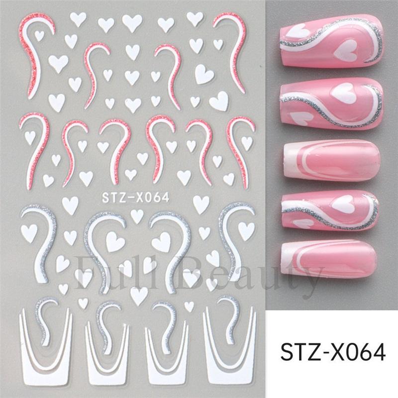 New Nail Art Stickers Ins Halloween Funny Little Ghost Love Spider Web Adhesive Nail Stickers