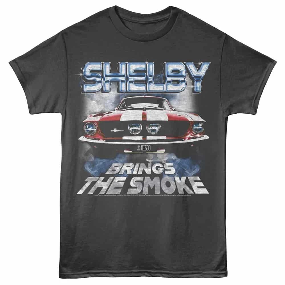 Shelby Cobra Brings the Smoke Men s T Shirt L