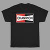 Champion Bougie Auto Heren Zwart Maat S tot 5XL Unisex T-shirt