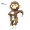 Cute Monkey Figurine Planter Hanging Statue, Resin Plant Pot Hugger, Birthday Present for Mom Miniature Flower Edge Decoration Decor Balcony