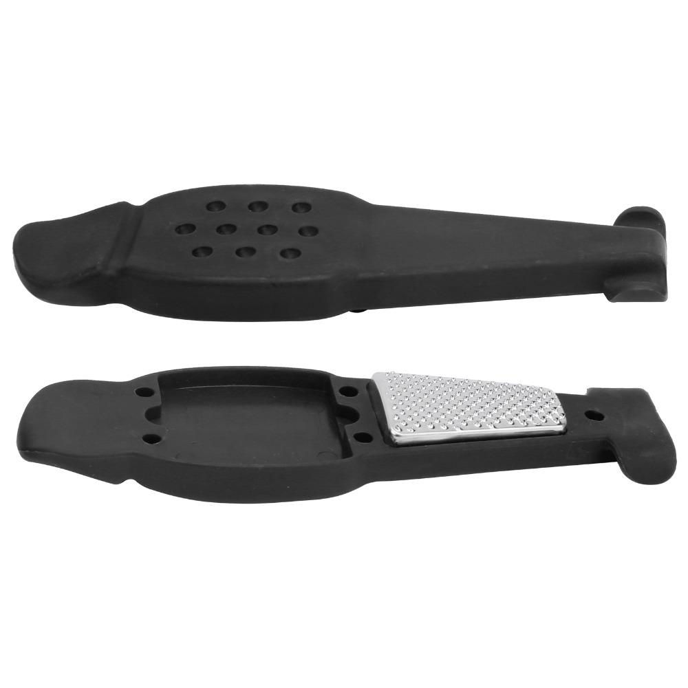 2 Pairs Hard Bike Tire Levers with Steel Rasp Bike Tire Repair Levers Bike Tube Lever  for Cyclists