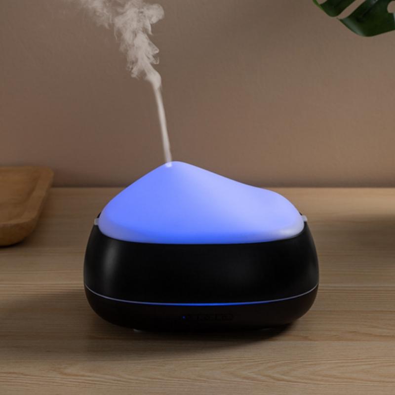 

Аромадиффузор Mountain View с красочным ночником, USB-диффузор для эфирных масел, мини-электрический домашний аромаувлажнитель воздуха USB Cable чёрный