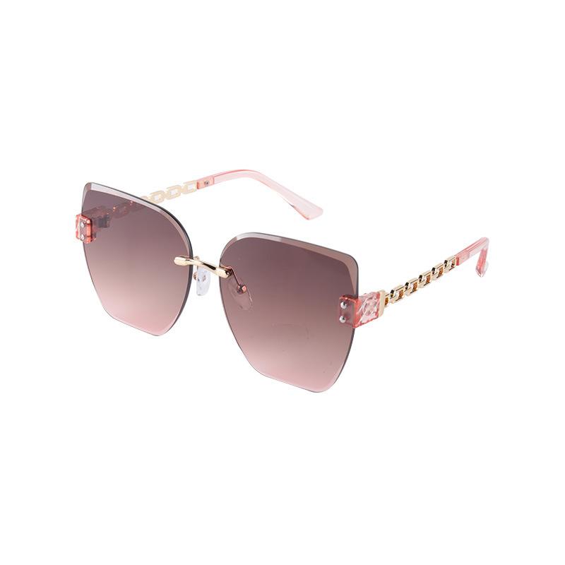 Sunglasses Women'S Sunglasses Big Face Thin Anti-Ultraviolet Sun Protection Driving Men'S And Women'S Sunglasses