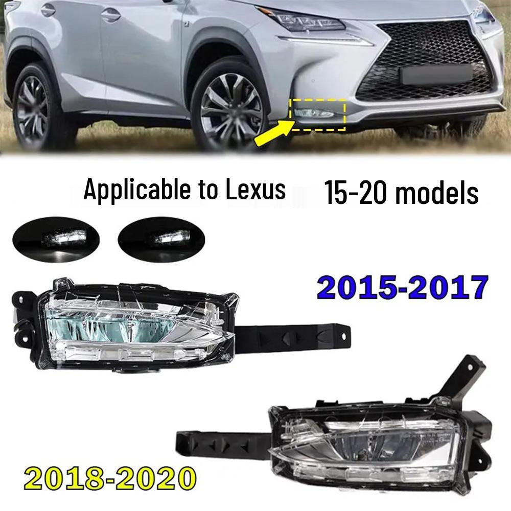 Für 2015-2021 Lexus NX200/NX300H Vordere LED-Nebelscheinwerfer- und Stoßstangenlicht-Baugruppe