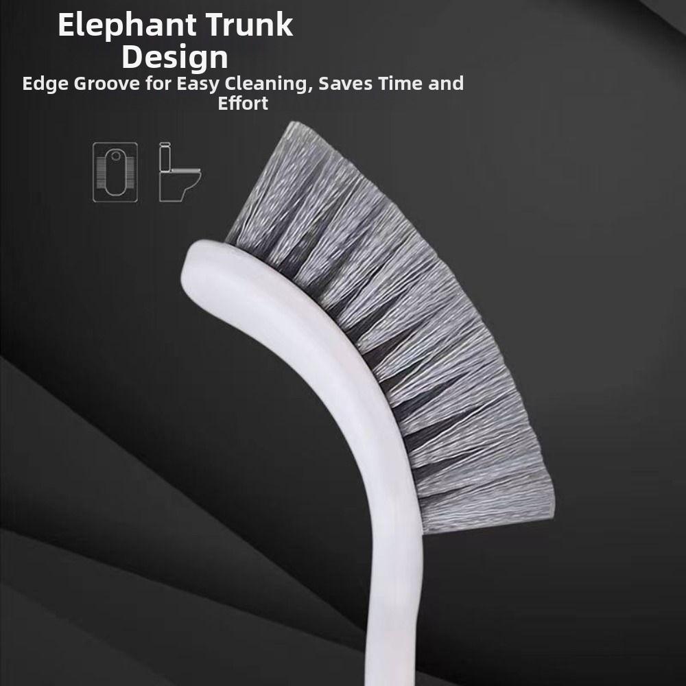 Long Handle Toilet Brush Soft Hair No Dead Corners Corner Gap Brush Wall-mounted Toilet Cleaning Brush