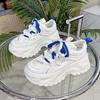 Breathable dad shoes women's ins trendy girl 2025 summer new versatile thick sole heightening thin casual sports shoes women
