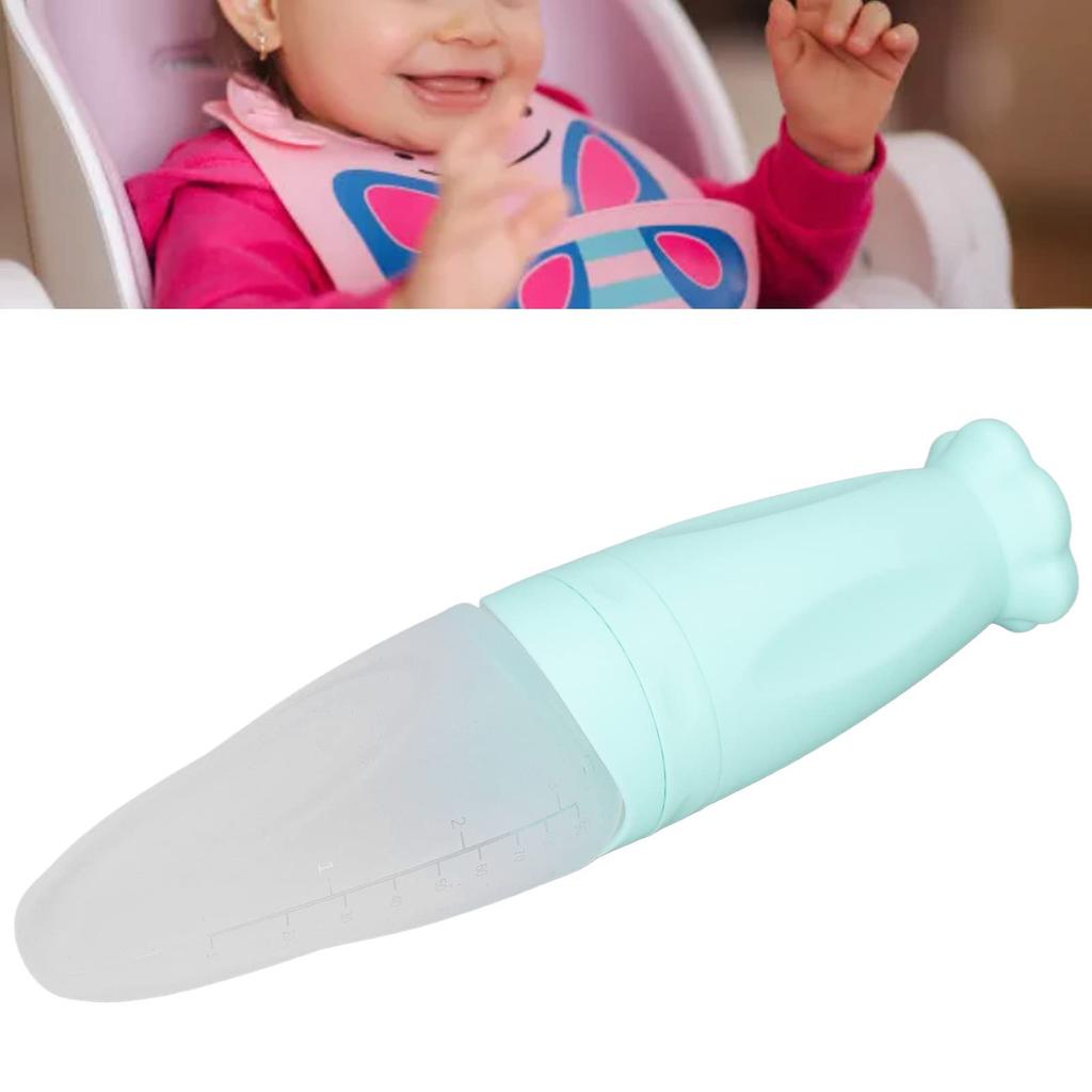 Baby Bottle Design Baby Bottle Spoon Spoon, Filtration-Safe (Blue)