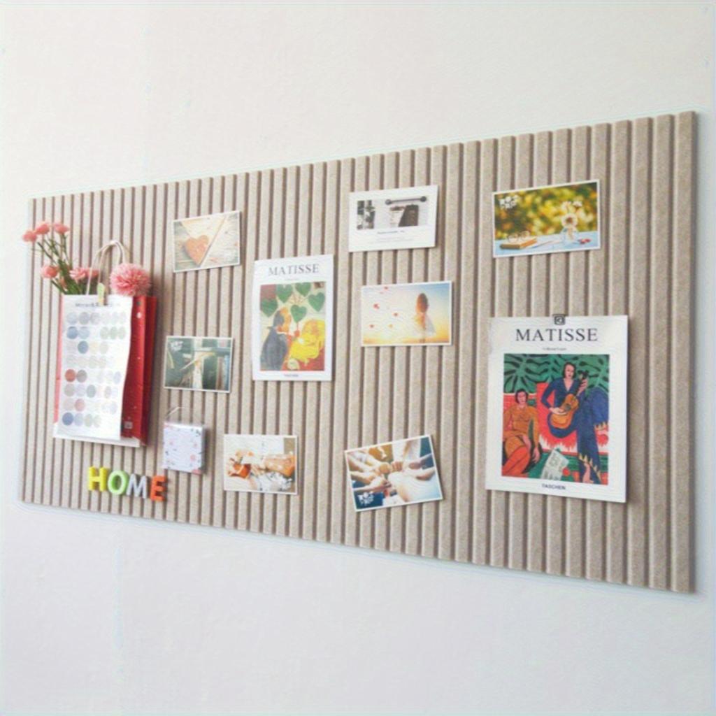 Large Bohemian Felt Wall Tiles - Round Cork Bulletin Boards, for Home and Office Decoration Wall Decor Living Room Decoration