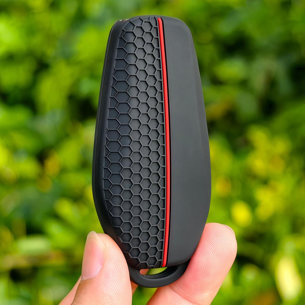 Silicone Car Remote Key Cover Holder Chain Key Case For Byd Atto 3 Han Ev Dolphin Song Pro Max Tang Dm Yuan Dolphin E2 Qin Plus