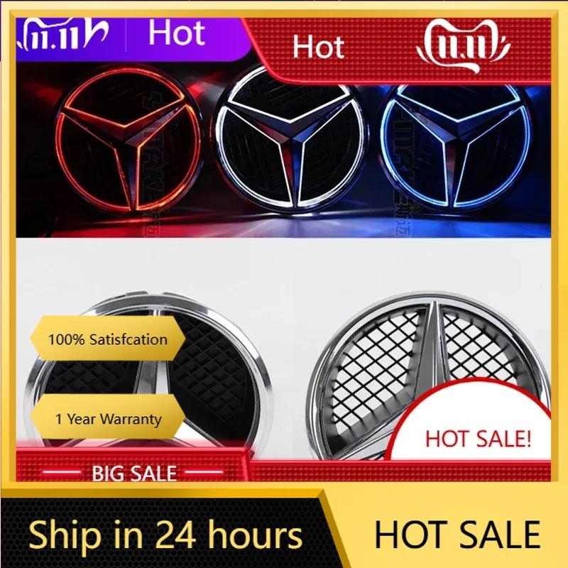New C200 E200 For Mercedes Benz for MERCEDES BENZ Front Logo Light Emblem Grill Light Led Grille Badge W166 W176 W204 W207 W212