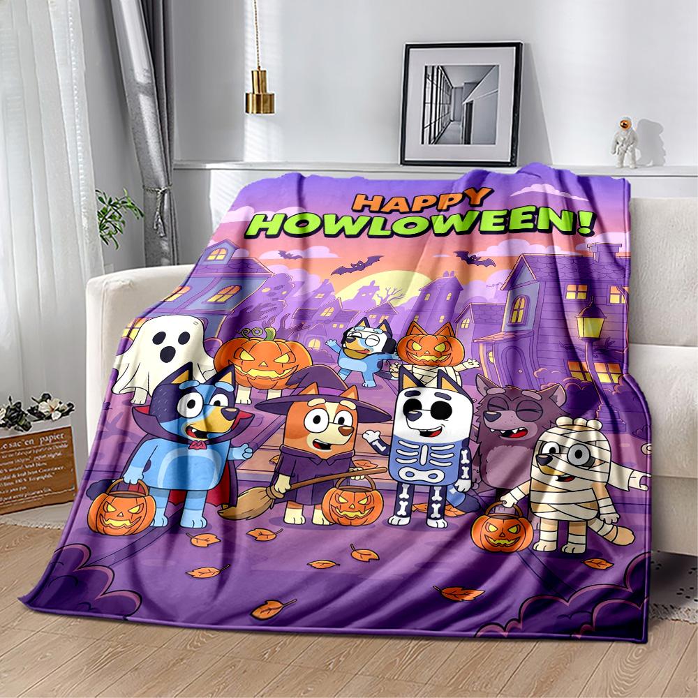 Dog Circles Blanket Durable Comfort Great for Picnics Bedding Livingroom Four Seasons Universal Modern Style Gift for Travel Home Birthdays