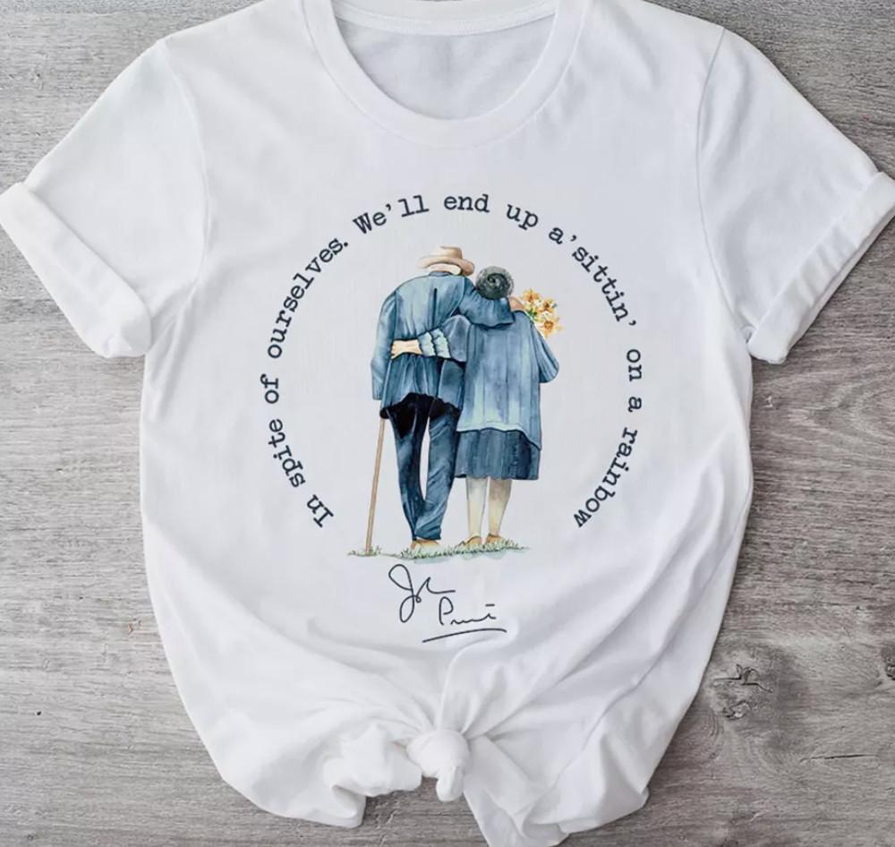 Collection John Prine Singer Gift For Fan White S-2345XL Unisex T-shirt XXXXL