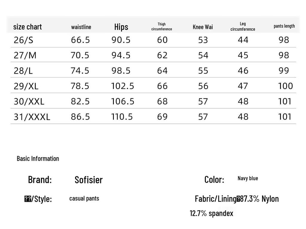 SOFSIL Women's High-Waist Wide-Leg Casual Trousers