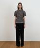 DEHEVE Drape Strap Blouse [Charcoal]