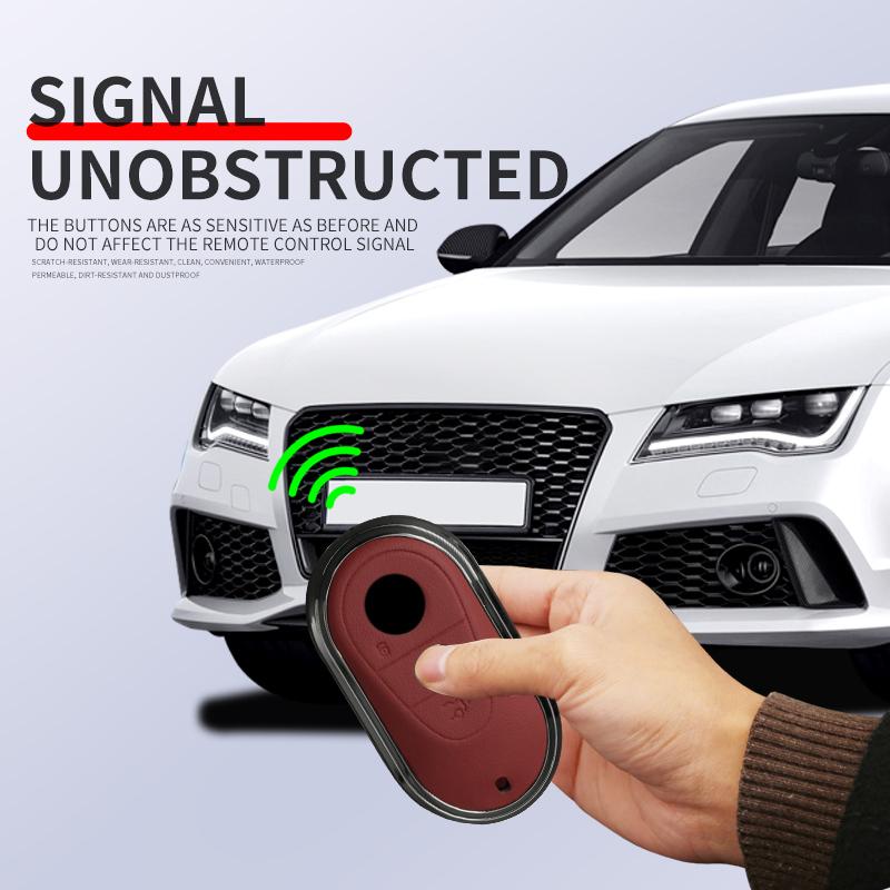 Styling Mouldings Metal Leather Car Key Case Cover For Mercedes Benz C E S Class GLC W206 W223 W214 E300 C260 C300 S450 S500 Key