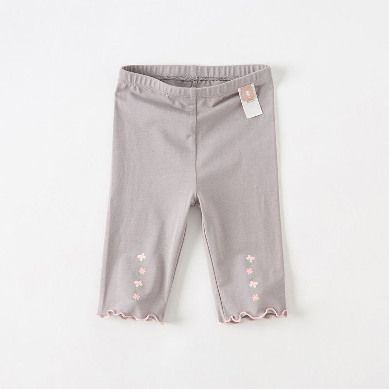 David Bella Girls  Leggings Children s Modal Pants Girls  2026 Summer Capri Pants Baby Infant Summer Clothing Gray [Spot] 80((Recommended Height 73-80cm))