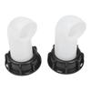 Water Oil Fuel Pour Spout Outlet Tap Watering 2pcs