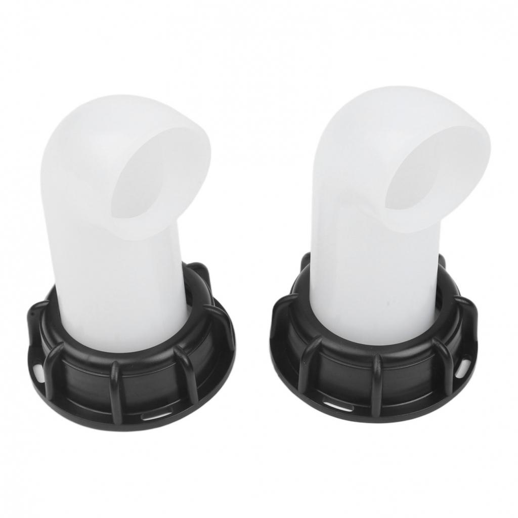 Water Oil Fuel Pour Spout Outlet Tap Watering 2pcs