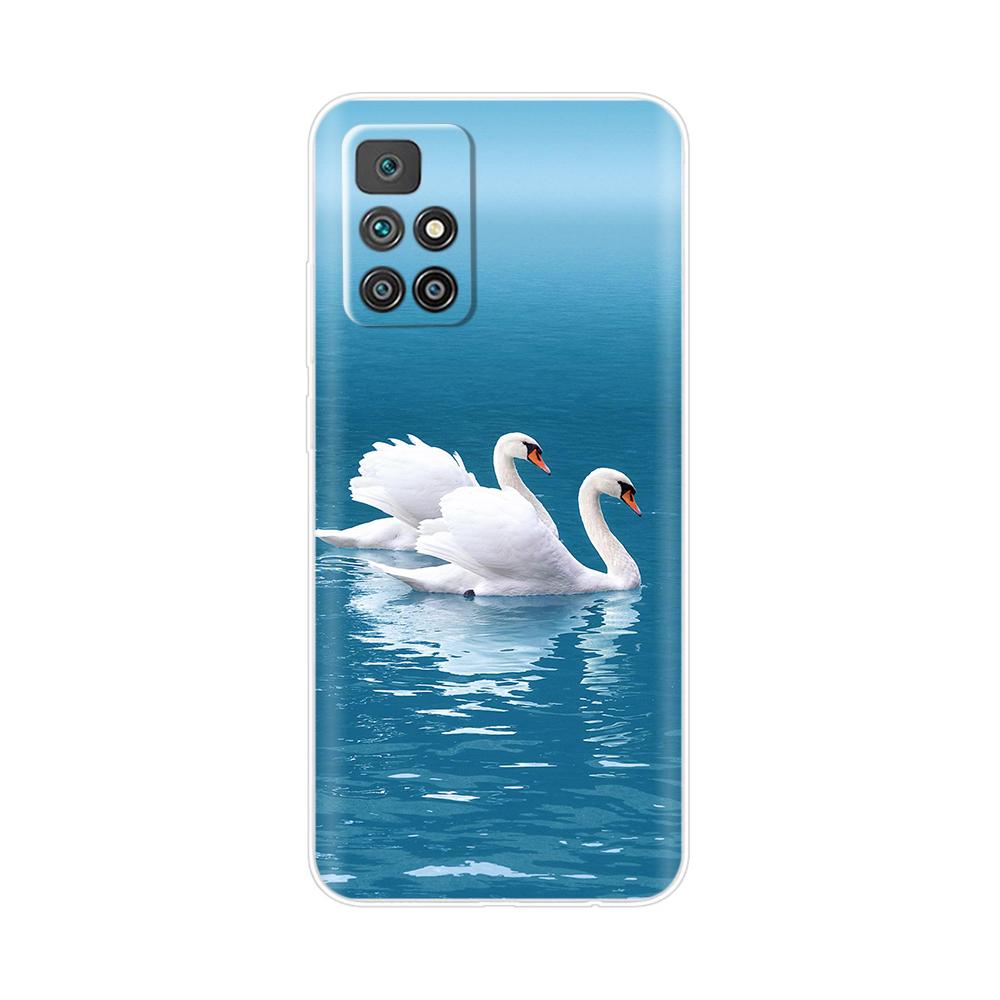 For Xiaomi Redmi 10 Case Shockproof Silicone Soft TPU Fundas Cases For Xiaomi Redmi 10 2022 Cover Coque Redmi10 Global 6.5 Inch