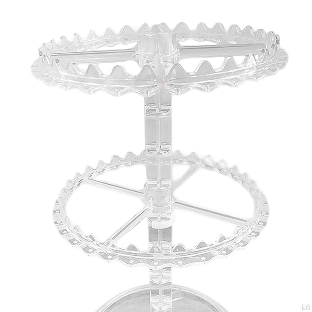 Earring Organizer Holder,Rotating Hanging Rack,Jewelry Display Stand,Storage Rack for Necklace