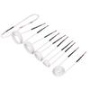 6 Pcs Induction Heater Coil Kit 2.5mm Brass Core 20 30 40 50mm Free Forming Flat Type Induction Heater Wires