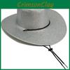 Punk Style Cowboy Hat With Breathable Design For Men And Women