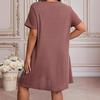 Summer Women's Fashion Dress: Sexy, Casual, Comfortable Short Nightgown