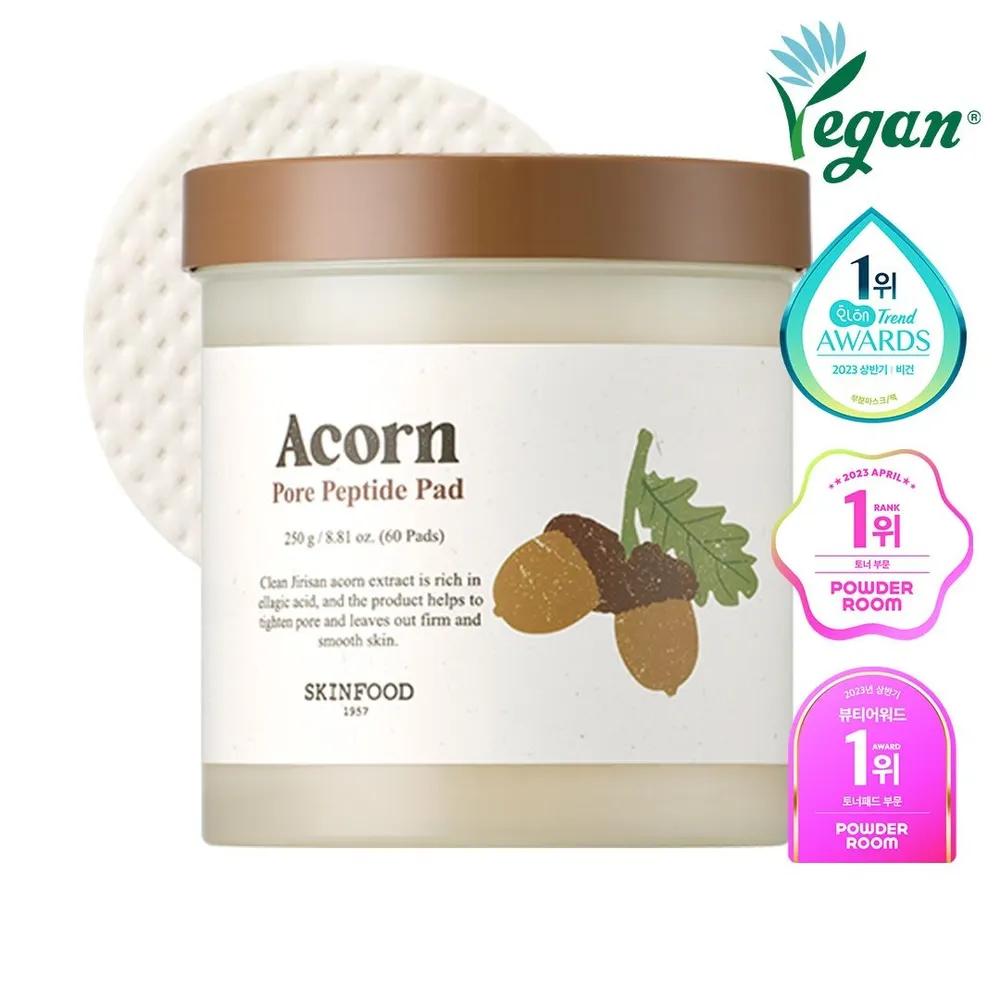 Acorn Pore Peptide Pads 60 Sheets _ Acorn Pad