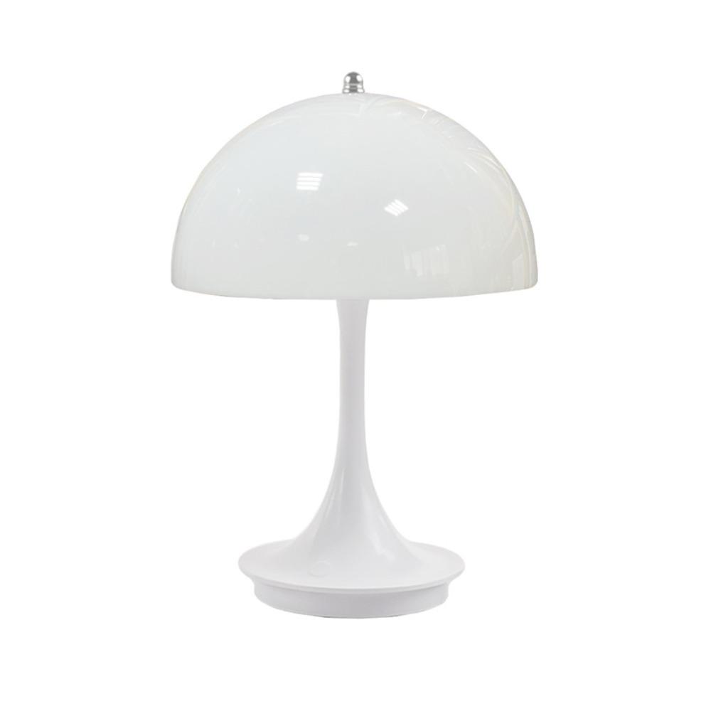 High-end Mushroom Table Lamp Rechargeable Bedroom Decorative Light Simple Desk Lamp  LED Decoration