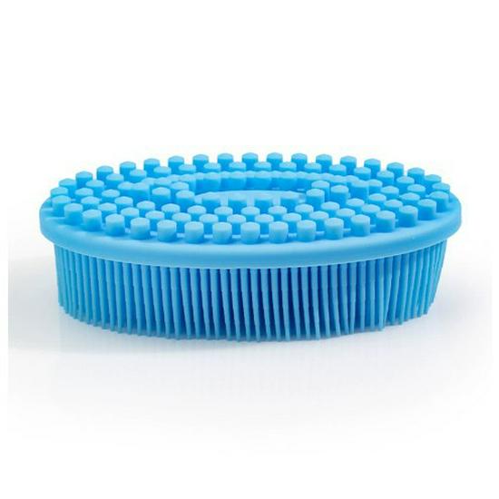 Silicone Bath Brush & Back Scrubber with Lanyard